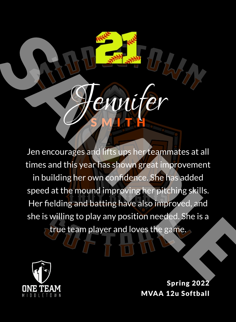 2021 Spring Sample Back